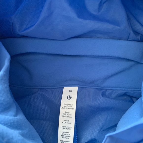 LULULEMON DOWN FOR IT ALL JACKET/COAT-BLUE NILE,10 - Picture 10 of 15
